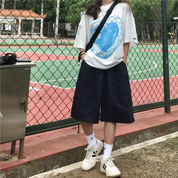 women's pants & capris cargo japanese style summer clothing solid all-match elastic waist high straight five minutes, Black;white
women's pants & capris cargo japanese style summer clothing solid all-match elastic waist high straight five minutes, Black;white