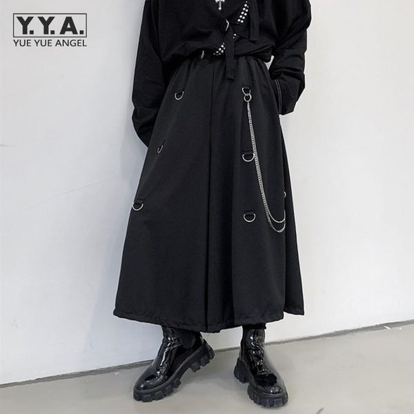 male punk black chain ankle-length wide legged pants hip hop loose drop crotch harem trousers casual fashion mens cargo men's
male punk black chain ankle-length wide legged pants hip hop loose drop crotch harem trousers casual fashion mens cargo men's