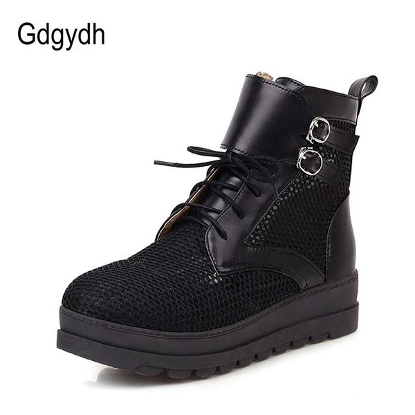 boots gdgydh 2021 black mesh ankle gothic punk women summer shoes lacing hollow out zipper female round toe platform
boots gdgydh 2021 black mesh ankle gothic punk women summer shoes lacing hollow out zipper female round toe platform