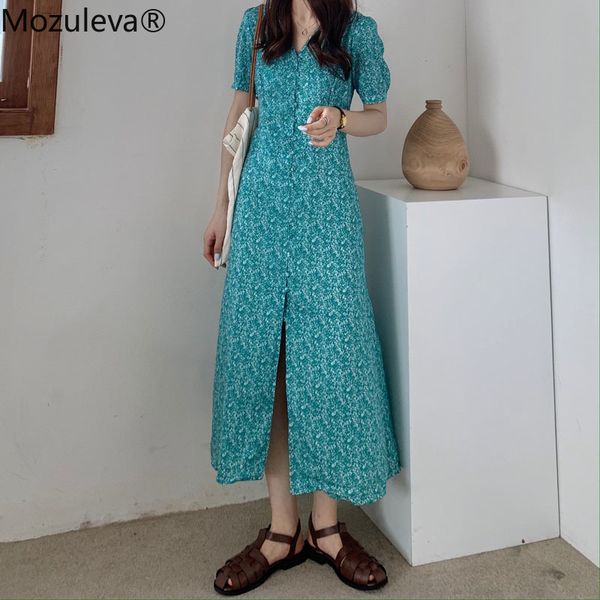 spring vintage single breasted floral print women a-line dress short sleeve summer female green vestidos 210427, Black;gray
spring vintage single breasted floral print women a-line dress short sleeve summer female green vestidos 210427, Black;gray