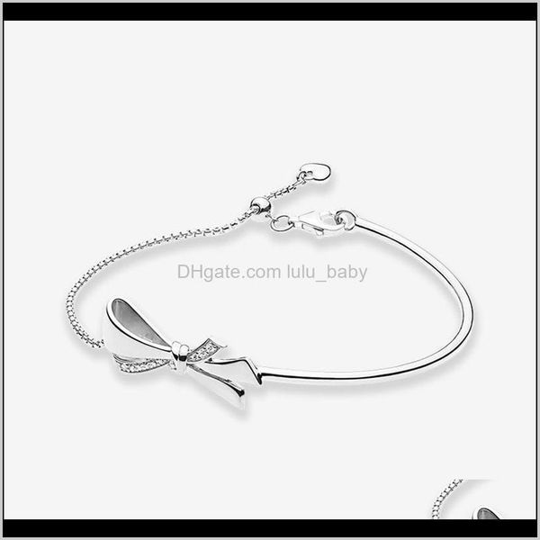 charm drop delivery 2021 925 sterling sier slider bracelet women girls summer jewelry with box for bow knot bracelets drtdl, Golden;silver
charm drop delivery 2021 925 sterling sier slider bracelet women girls summer jewelry with box for bow knot bracelets drtdl, Golden;silver