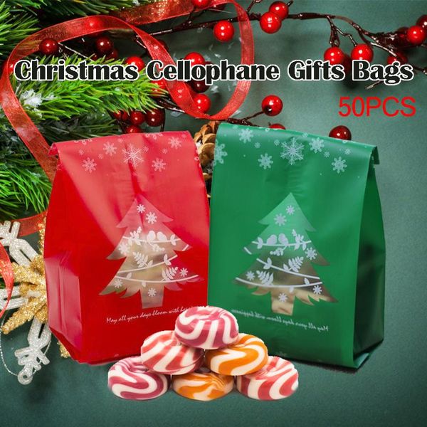 christmas decorations 50pcs gift bags xmas tree plastic packing bag snowflake candy box year kids favors noel navidad
christmas decorations 50pcs gift bags xmas tree plastic packing bag snowflake candy box year kids favors noel navidad