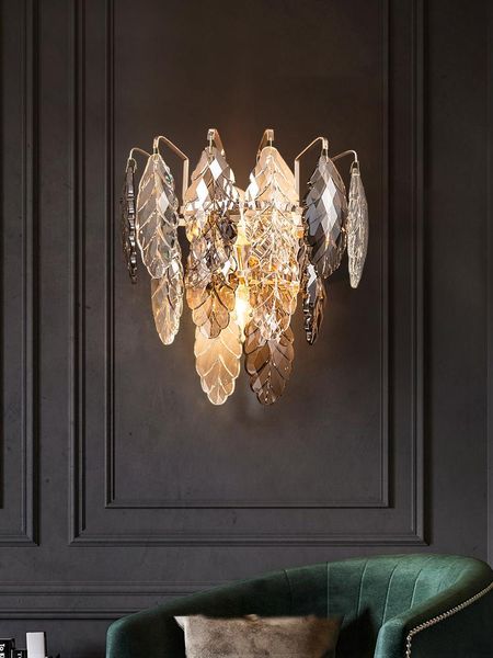 wall lamp simple post-modern light luxury crystal living room background corridor aisle creative bedroom bedside
wall lamp simple post-modern light luxury crystal living room background corridor aisle creative bedroom bedside