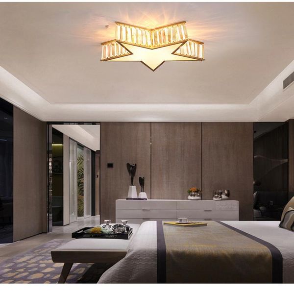 ceiling lights the all-bronze creative post-modern crystal bedroom lamp luxury five-pointed star child
ceiling lights the all-bronze creative post-modern crystal bedroom lamp luxury five-pointed star child