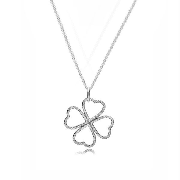 new 2021 100% 925 sterling silver four leaf clover necklace fit diy original fshion jewelry gift111
new 2021 100% 925 sterling silver four leaf clover necklace fit diy original fshion jewelry gift111