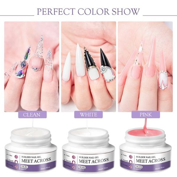 nail gel meet across 20ml 3 colors extension builder acrylic pink clear polish quick building uv extend glue art, Red;pink
nail gel meet across 20ml 3 colors extension builder acrylic pink clear polish quick building uv extend glue art, Red;pink