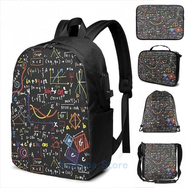 backpack funny graphic print maths equations usb charge men school bags women bag travel laptop
backpack funny graphic print maths equations usb charge men school bags women bag travel laptop