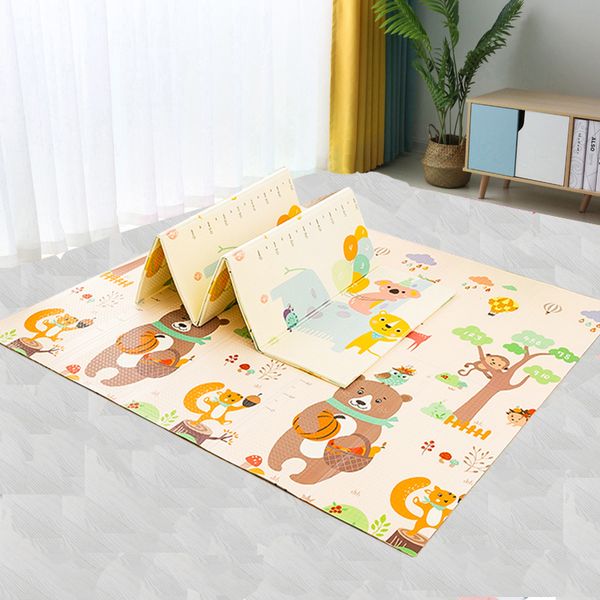200cmx180cm baby play mat foldable play double-sided mat waterproof thick home baby room puzzle road carpet
200cmx180cm baby play mat foldable play double-sided mat waterproof thick home baby room puzzle road carpet