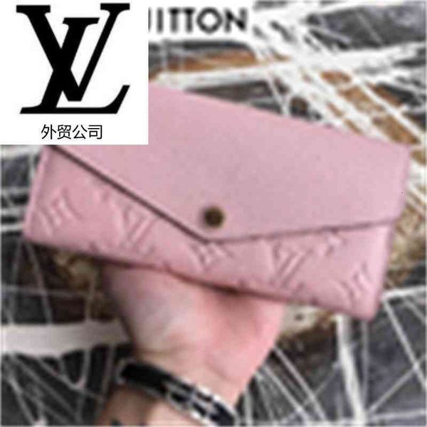 purse brand designer luxury 6x44 pink embossed long buckle wallet clutches m61291 women real leather long wallet chain wallets compact eveni
purse brand designer luxury 6x44 pink embossed long buckle wallet clutches m61291 women real leather long wallet chain wallets compact eveni