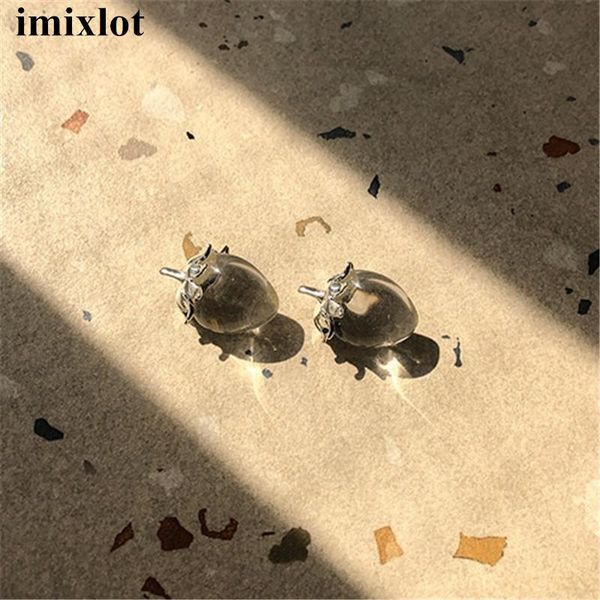 korean fairy aesthetic lovely transparent acrylic strawberry fruit metal stud earrings for women egirl party jewellery, Golden;silver
korean fairy aesthetic lovely transparent acrylic strawberry fruit metal stud earrings for women egirl party jewellery, Golden;silver
