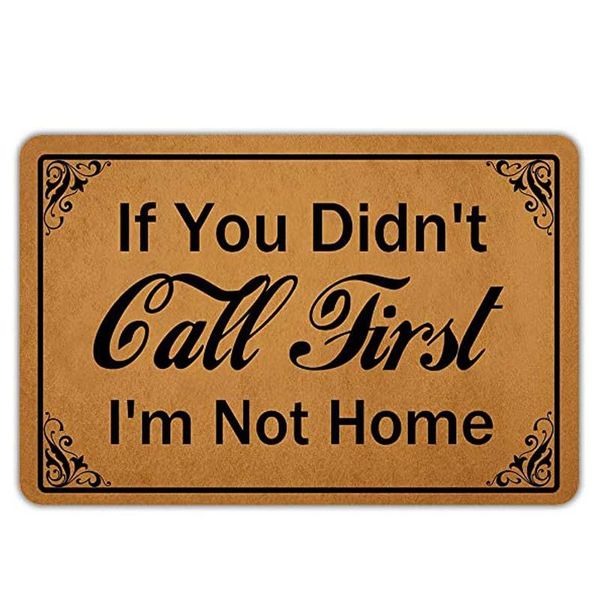 carpets front door mat welcome if you didn't call first i'm not home flannel non slip backing funny doormat indoor outdoor rug
carpets front door mat welcome if you didn't call first i'm not home flannel non slip backing funny doormat indoor outdoor rug