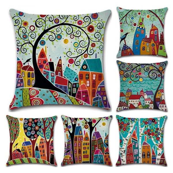 hand-painted retro pastoral color linen pillowcase pillow cushion car home decor decorative without core cushion/decorative
hand-painted retro pastoral color linen pillowcase pillow cushion car home decor decorative without core cushion/decorative