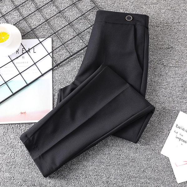 women's pants & capris high waisted trousers women's autumn 2021 large size professional straight casual loose long suit lady cloth, Black;white
women's pants & capris high waisted trousers women's autumn 2021 large size professional straight casual loose long suit lady cloth, Black;white