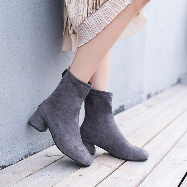 boots black grey beige winter ankle for women thick heel shoes 2021 fashion back zipper booties botines mujer
boots black grey beige winter ankle for women thick heel shoes 2021 fashion back zipper booties botines mujer