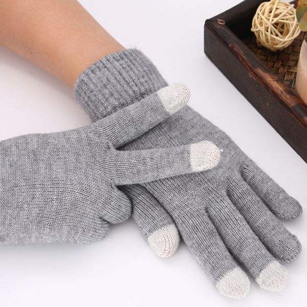 wool touch screen gloves autumn and winter male female five finger lovers warm driving cycling arm sleeve thickened wool, Blue;gray
wool touch screen gloves autumn and winter male female five finger lovers warm driving cycling arm sleeve thickened wool, Blue;gray