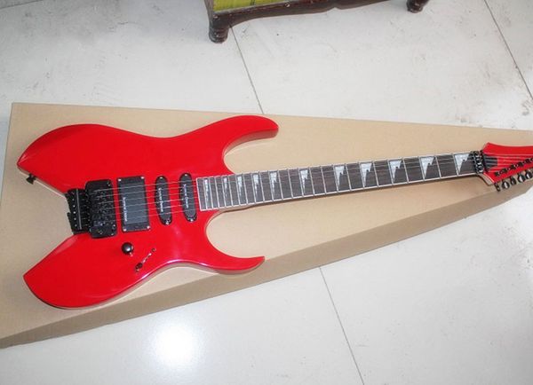 24 product double rocker electric guitar reverse forehand metal red body groove can be customized
24 product double rocker electric guitar reverse forehand metal red body groove can be customized