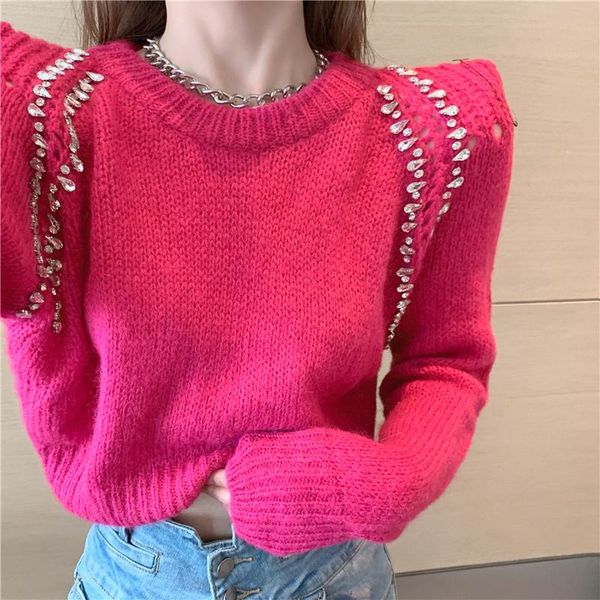women's sweaters sweet hollow out korean style fashion pullovers for ladies autumn winter 2021 clothing sweater blouse female coats, White;black
women's sweaters sweet hollow out korean style fashion pullovers for ladies autumn winter 2021 clothing sweater blouse female coats, White;black