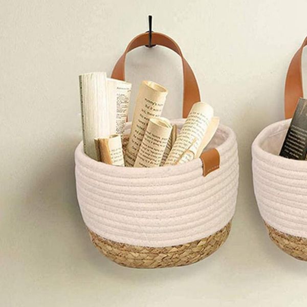 storage baskets woven basket waterproof save space cotton rope wicker rustic planter flower pot home decoration
storage baskets woven basket waterproof save space cotton rope wicker rustic planter flower pot home decoration