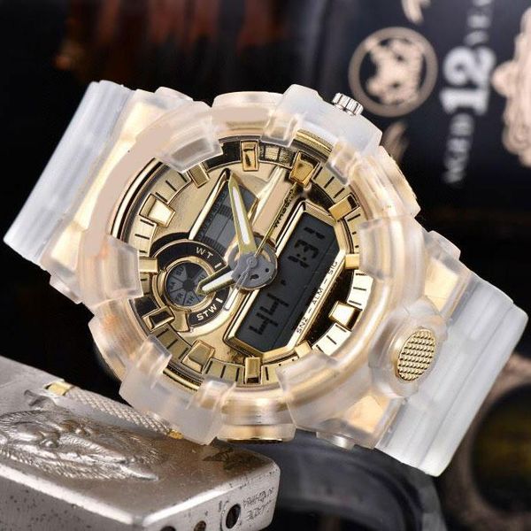 wristwatches led digital watch for men brand men's luxury casual sport watches silicone band all the pointers are working, Slivery;brown
wristwatches led digital watch for men brand men's luxury casual sport watches silicone band all the pointers are working, Slivery;brown