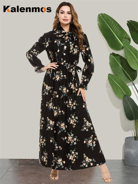 muslim dress elegant bow long sleeve maxi dresses autumn women black empire belted floral arabic clothes casual, Black;gray
muslim dress elegant bow long sleeve maxi dresses autumn women black empire belted floral arabic clothes casual, Black;gray