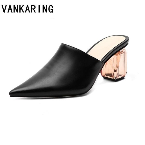 pointed toe transparent high heels microfiber leather women pumps brand dress shoe summer footwear fashion sandals slippers shoes, Black
pointed toe transparent high heels microfiber leather women pumps brand dress shoe summer footwear fashion sandals slippers shoes, Black
