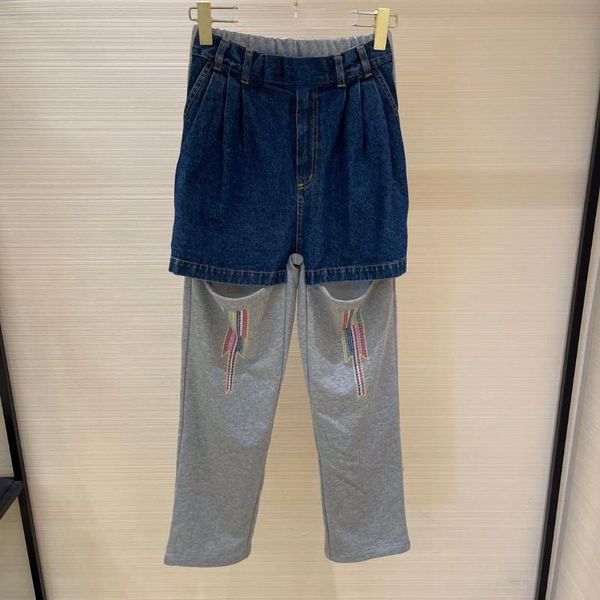 spring summer women denim vest with patchwork casual long trouse ladies pants suits sets gdnz 5.05 women's two piece, White
spring summer women denim vest with patchwork casual long trouse ladies pants suits sets gdnz 5.05 women's two piece, White