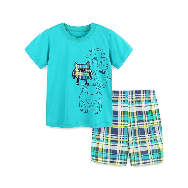 jumping meters summer 2 pcs sets boys girls cotton short sleeve clothing fashion outfits + shorts kids suits 210529, White
jumping meters summer 2 pcs sets boys girls cotton short sleeve clothing fashion outfits + shorts kids suits 210529, White
