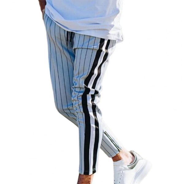 men's pants 80% men stripe side pocket summer elastic waist drawstring trousers for dating, Black
men's pants 80% men stripe side pocket summer elastic waist drawstring trousers for dating, Black