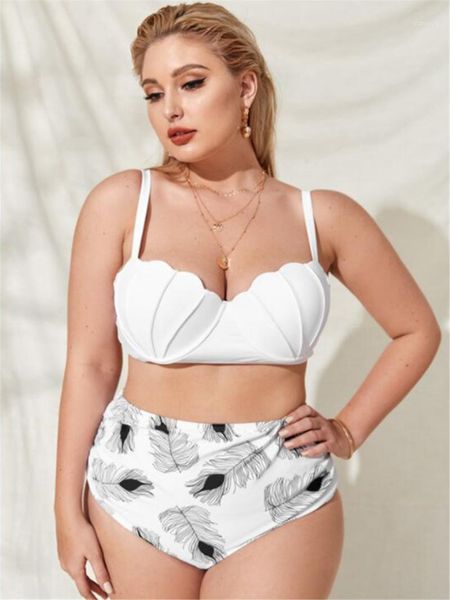 women's swimwear bikini 2021 plus size 2 pieces sets luxury two piece designer swimsuit bathing suit red leopard swimming for women, White;black
women's swimwear bikini 2021 plus size 2 pieces sets luxury two piece designer swimsuit bathing suit red leopard swimming for women, White;black