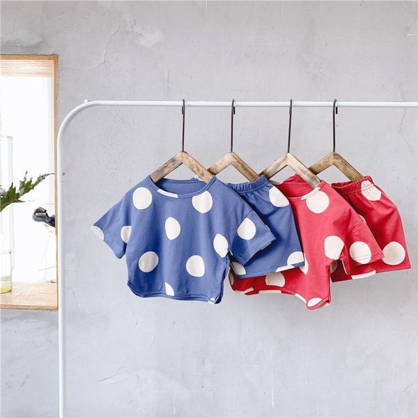 celveroso 2021 summer children's wear set girls korean edition cotton polka-dot knitting t shirt and shorts two clothing sets, White
celveroso 2021 summer children's wear set girls korean edition cotton polka-dot knitting t shirt and shorts two clothing sets, White