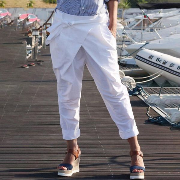 women's pants & capris 2021 fashion casual pencil women summer trousers pantalon belted plus size solid lace up 5xl pantalones de moda, Black;white
women's pants & capris 2021 fashion casual pencil women summer trousers pantalon belted plus size solid lace up 5xl pantalones de moda, Black;white