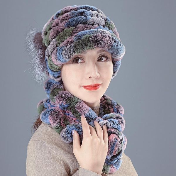 beanies outdoor winter knitted 100% natural fur hat scarf sets women warm real rex caps muffles 2 pieces
beanies outdoor winter knitted 100% natural fur hat scarf sets women warm real rex caps muffles 2 pieces
