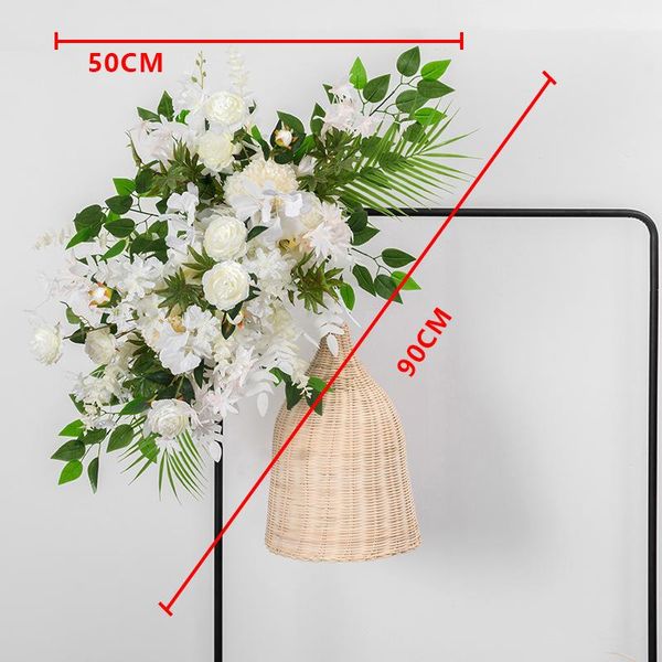 decorative flowers & wreaths 45/90cm creative artificial flower row arrangement centerpiece ball party wedding arch backdrop decor cornor wa
decorative flowers & wreaths 45/90cm creative artificial flower row arrangement centerpiece ball party wedding arch backdrop decor cornor wa