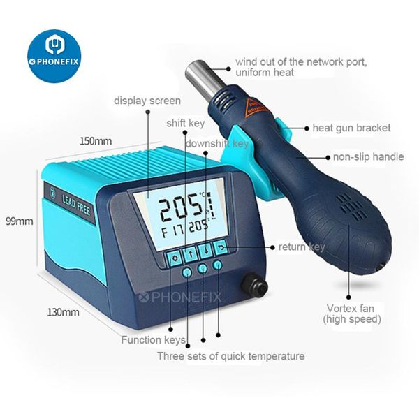 power tool sets bakon bk880 air rework station lead-desoldering constant temperature adjustable gun soldering
power tool sets bakon bk880 air rework station lead-desoldering constant temperature adjustable gun soldering