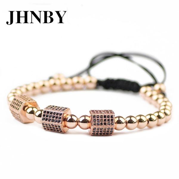 charm bracelets jhnby geometric lucky braided women charms bracelet 5mm copper beads zircon fashion men bracelet&bangle jewelry pulseras hom, Golden;silver
charm bracelets jhnby geometric lucky braided women charms bracelet 5mm copper beads zircon fashion men bracelet&bangle jewelry pulseras hom, Golden;silver