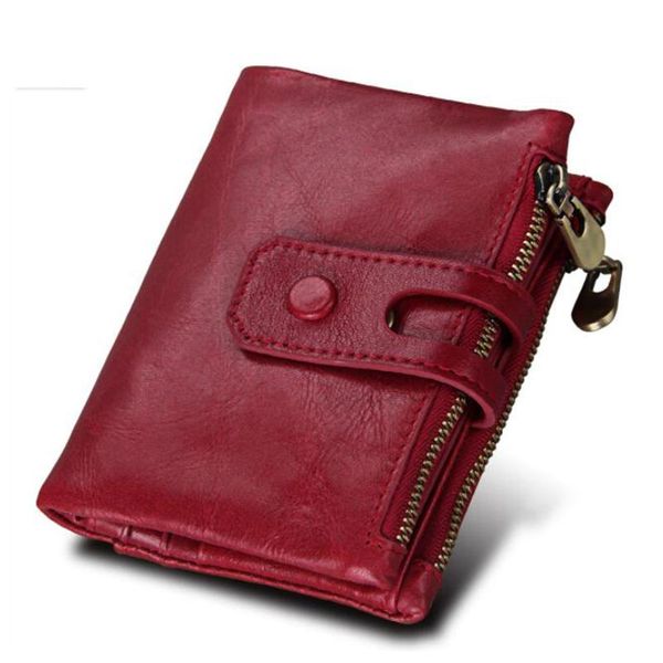 wallets maheu fashion genuine leather wallet men women dual use short purse rfid zipper woman red brown black purses, Red;black
wallets maheu fashion genuine leather wallet men women dual use short purse rfid zipper woman red brown black purses, Red;black