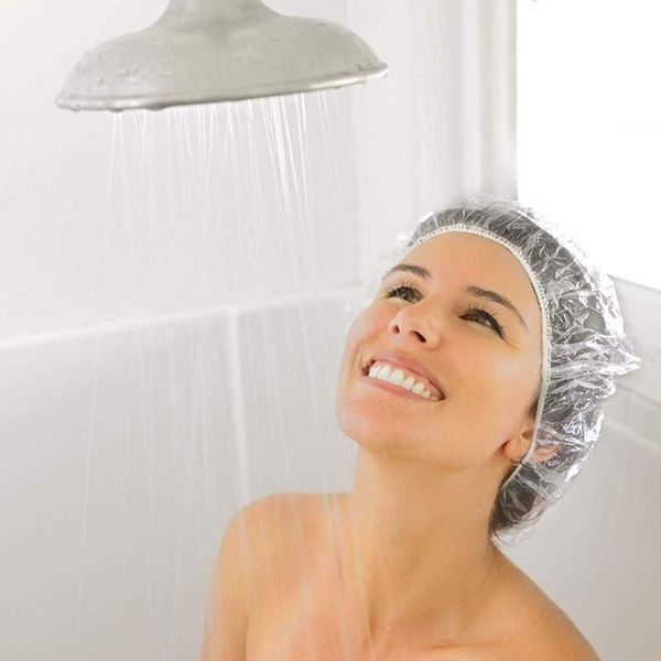 shower caps cap disposable, 100 pcs bath large thick clear waterproof plastic elastic hair for women kids girls
shower caps cap disposable, 100 pcs bath large thick clear waterproof plastic elastic hair for women kids girls