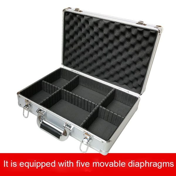 multifunctional aluminum box toolbox household maintenance case with partition suitcase storage instrument bag tool organizers
multifunctional aluminum box toolbox household maintenance case with partition suitcase storage instrument bag tool organizers