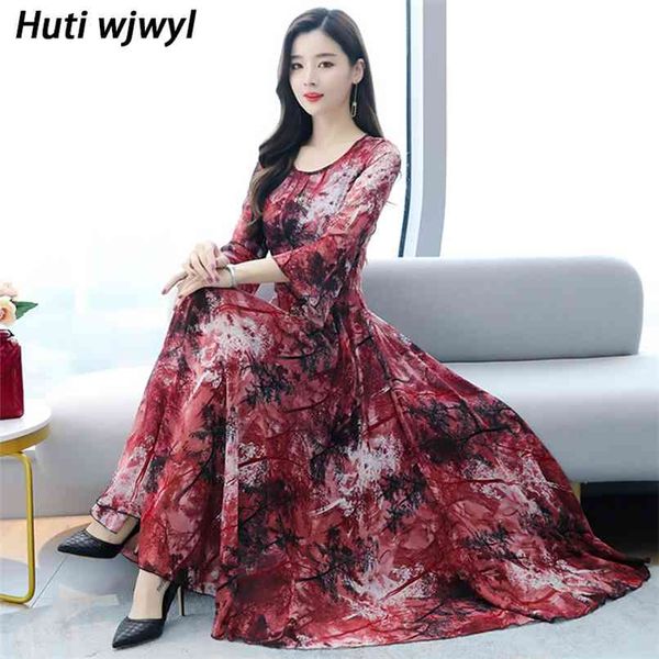 spring boho red print chiffon beach maxi dresses vintage plus size midi sundress women elegant bodycon party long vestidos 210528, Black;gray
spring boho red print chiffon beach maxi dresses vintage plus size midi sundress women elegant bodycon party long vestidos 210528, Black;gray
