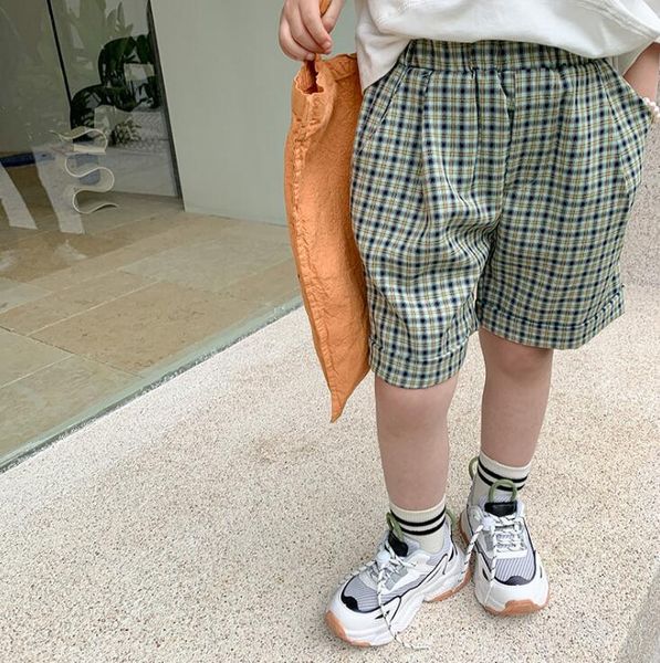 shorts 2021 style girls boys plaid summer cotton fashion kids 2-7 years yu293, Black
shorts 2021 style girls boys plaid summer cotton fashion kids 2-7 years yu293, Black