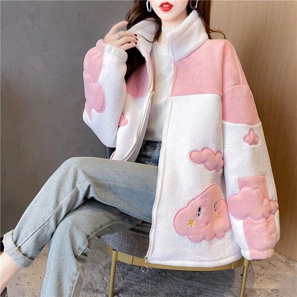 women's hoodies & sweatshirts winter women plus velvet thick zip up hoodie fashion stand collar long sleeve patchwork sweatshirt woman, Black
women's hoodies & sweatshirts winter women plus velvet thick zip up hoodie fashion stand collar long sleeve patchwork sweatshirt woman, Black