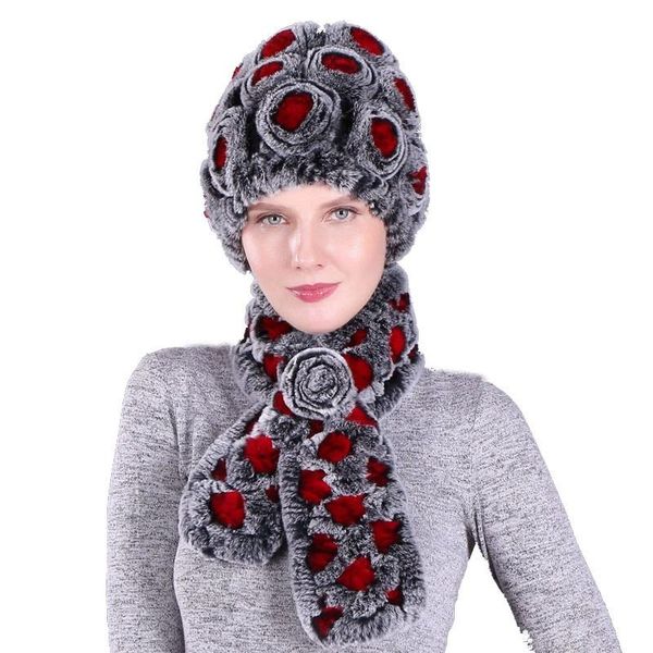 hats, scarves & gloves sets genuine knitted rex fur fedoras hat with scarf winter fashion ear protector headgear neckrings lf21009qx, Blue;gray
hats, scarves & gloves sets genuine knitted rex fur fedoras hat with scarf winter fashion ear protector headgear neckrings lf21009qx, Blue;gray