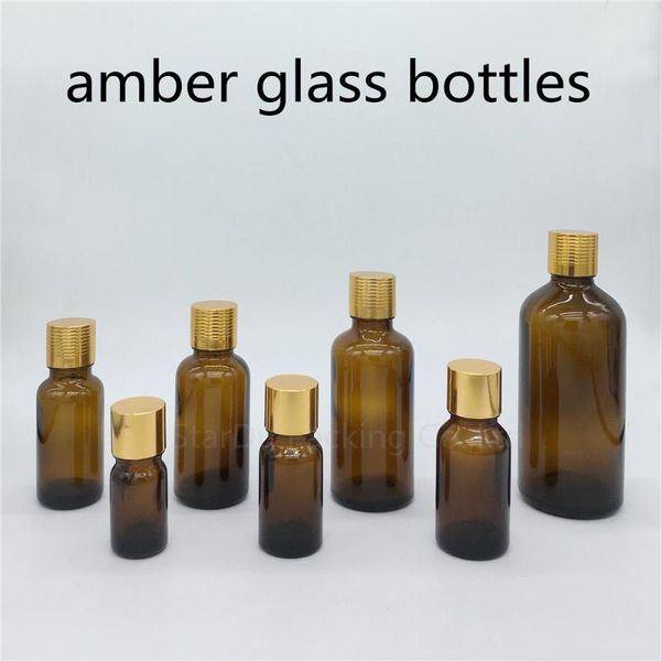 storage bottles & jars 5ml 10ml 15ml 20ml 30ml 50ml 100ml amber glass bottle vials essential oil with gold screw cap perfume 200pcs
storage bottles & jars 5ml 10ml 15ml 20ml 30ml 50ml 100ml amber glass bottle vials essential oil with gold screw cap perfume 200pcs