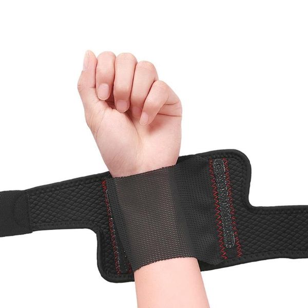 wrist support 157d brace band strap elastic adjustable sports bandage bracer breathable wrap, Black;red
wrist support 157d brace band strap elastic adjustable sports bandage bracer breathable wrap, Black;red