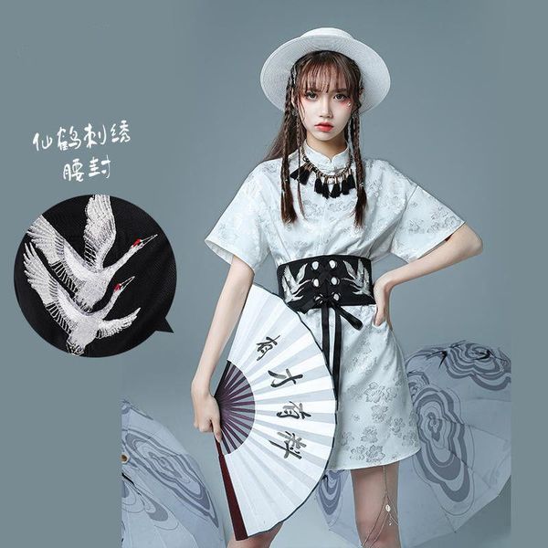 ethnic clothing modern embroidery white qipao chinese dress hanfu women robe orientale vestido chino mujer china traditional harajuku cheong, Red
ethnic clothing modern embroidery white qipao chinese dress hanfu women robe orientale vestido chino mujer china traditional harajuku cheong, Red