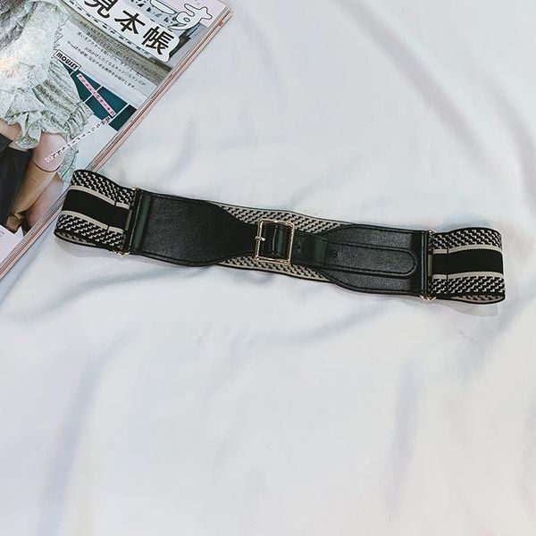 belts fashionable retro pu leather patchwork elastic stretch belt 2021 summer designer wide dress casual waistband, Black;brown
belts fashionable retro pu leather patchwork elastic stretch belt 2021 summer designer wide dress casual waistband, Black;brown