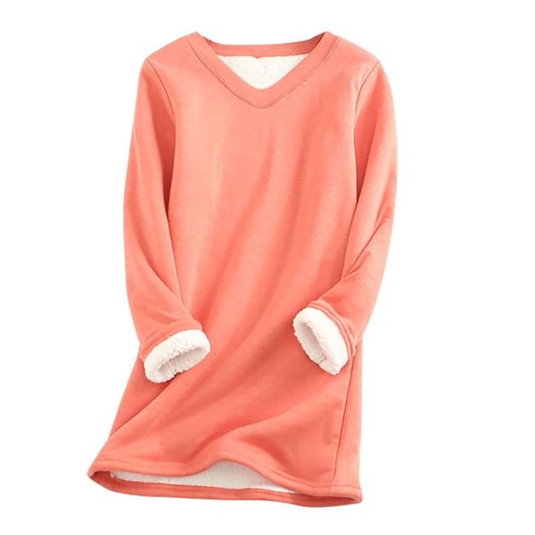 women thick fleece sweatshirt winter velvet warm v-neck camisetas long hoodies thicken sleeper #j2p women's & sweatshirts, Black
women thick fleece sweatshirt winter velvet warm v-neck camisetas long hoodies thicken sleeper #j2p women's & sweatshirts, Black