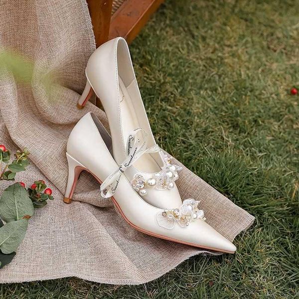 dress shoes women's pumps satin white pearl decoration pointed toe high heels elegant lace sandals stiletto shallow mouth wedding, Black
dress shoes women's pumps satin white pearl decoration pointed toe high heels elegant lace sandals stiletto shallow mouth wedding, Black