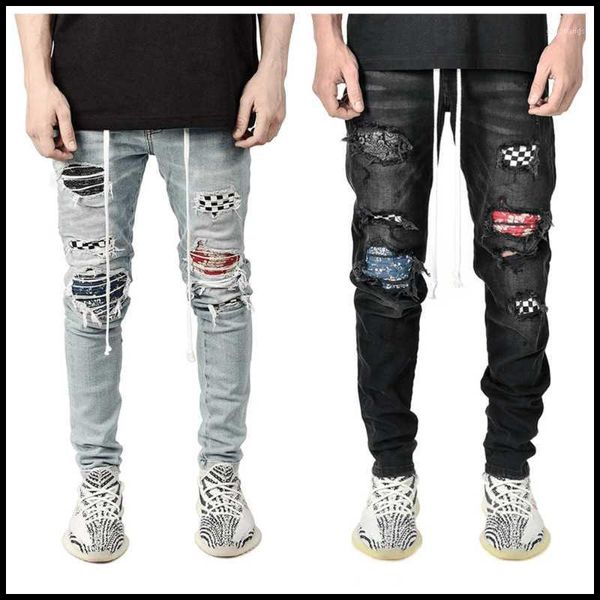 men's jeans ripped for men fashion denim pencil pants street hipster casual trousers s-3xl global drop1, Blue
men's jeans ripped for men fashion denim pencil pants street hipster casual trousers s-3xl global drop1, Blue