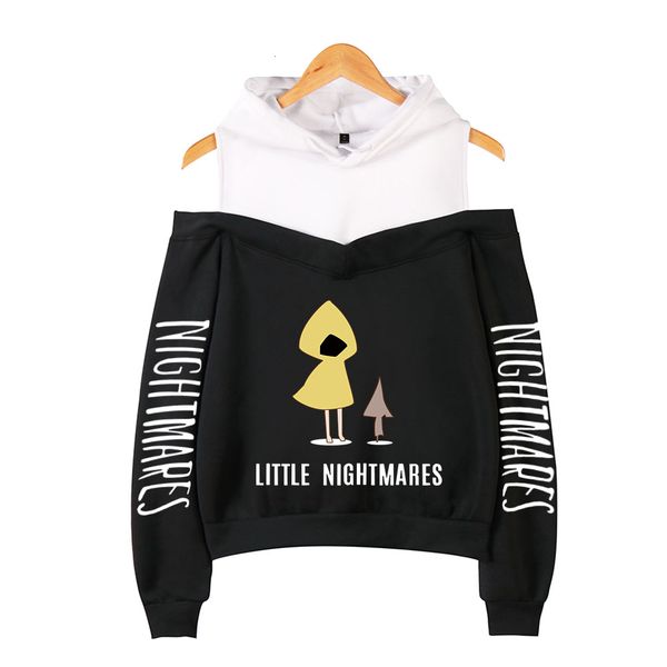 women hoodie 2021 new little nightmares hoodies female off shoulder sweatshirt pullover harajuku streetwear girls fashion clothes, Black
women hoodie 2021 new little nightmares hoodies female off shoulder sweatshirt pullover harajuku streetwear girls fashion clothes, Black